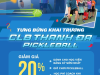  Hot CLB Thanhđapickleball Khai giảng các khóa đào tạo cho trẻ em từ 6-15 tuổi và cho người lớn với nhiều ưu đãi hấp dẫn.