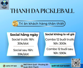 ƯU ĐÃI ĐẶC BIỆT DÀNH CHO CÁC THÀNH VIÊN SOCAIL